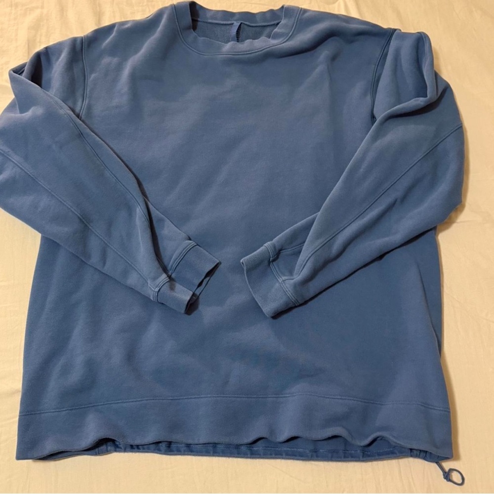 Blue lululemon sweatshirt